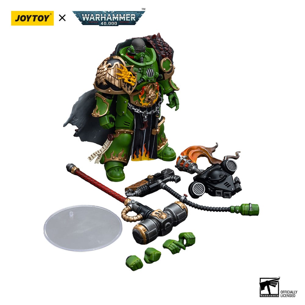 Warhammer 40k Action Figure 1/18 Salamanders Captain Adrax Agatone 12cm - Action Figures - Joy Toy (CN) - Hobby Figures UK