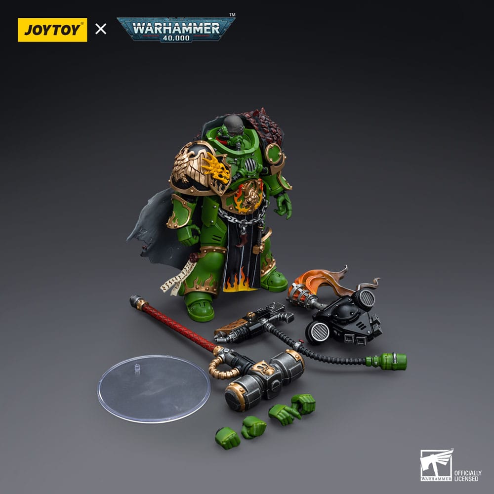 Warhammer 40k Action Figure 1/18 Salamanders Captain Adrax Agatone 12cm - Action Figures - Joy Toy (CN) - Hobby Figures UK