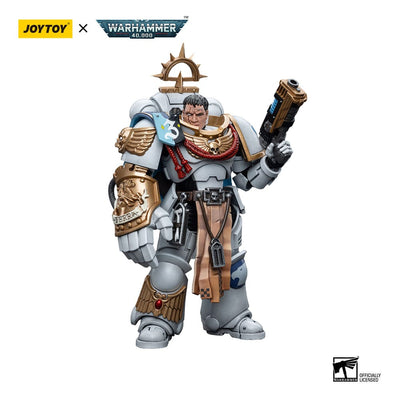 Warhammer 40k Action Figure 1/18 Space Marines White Consuls Captain Messinius 12cm - Action Figures - Joy Toy (CN) - Hobby Figures UK