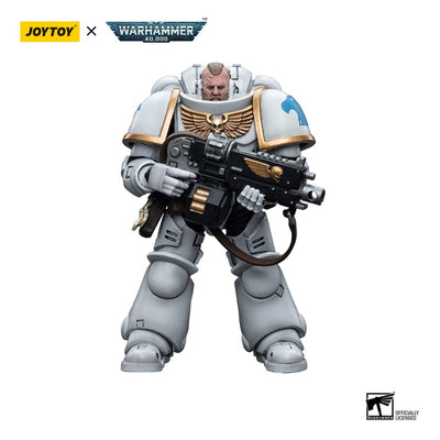 Warhammer 40k Action Figure 1/18 Space Marines White Consuls Intercessors 2 12cm - Action Figures - Joy Toy (CN) - Hobby Figures UK