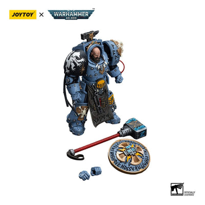 Warhammer 40k Action Figure 1/18 Space Wolves Arjac Rockfist 12cm - Action Figures - Joy Toy (CN) - Hobby Figures UK