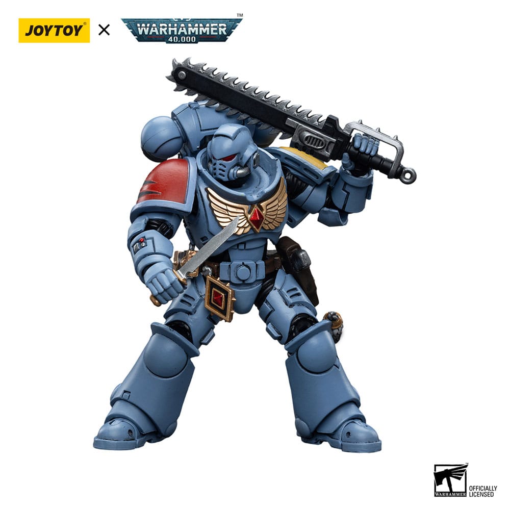 Warhammer 40k Action Figure 1/18 Space Wolves Intercessors 12cm - Action Figures - Joy Toy (CN) - Hobby Figures UK