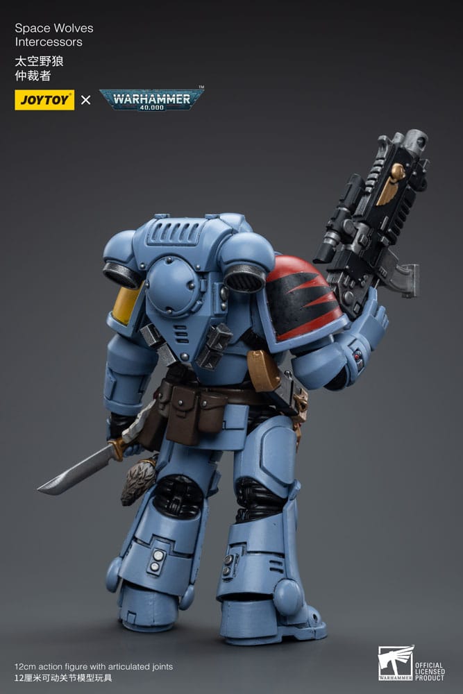 Warhammer 40k Action Figure 1/18 Space Wolves Intercessors 12cm - Action Figures - Joy Toy (CN) - Hobby Figures UK