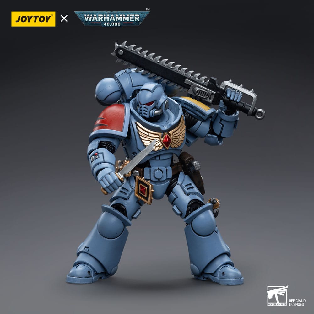 Warhammer 40k Action Figure 1/18 Space Wolves Intercessors 12cm - Action Figures - Joy Toy (CN) - Hobby Figures UK