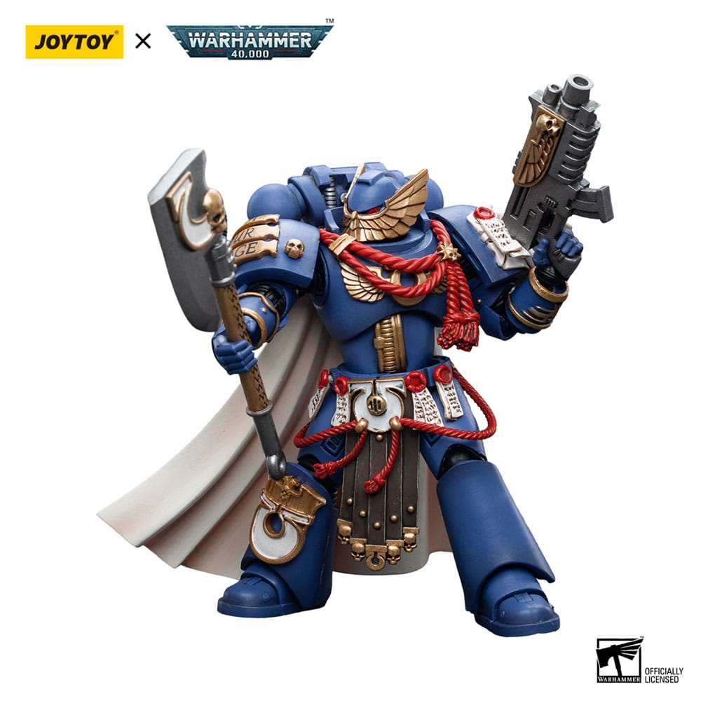Warhammer 40k Action Figure 1/18 Ultramarines Honour Guard 2 12cm - Action Figures - Joy Toy (CN) - Hobby Figures UK