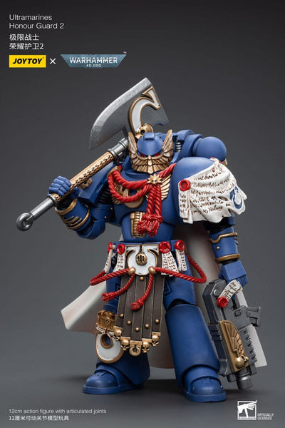 Warhammer 40k Action Figure 1/18 Ultramarines Honour Guard 2 12cm - Action Figures - Joy Toy (CN) - Hobby Figures UK