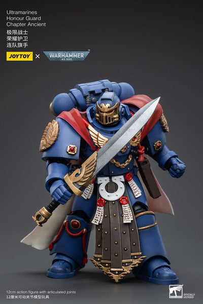 Warhammer 40k Action Figure 1/18 Ultramarines Honour Guard Chapter Ancient 12cm - Action Figures - Joy Toy (CN) - Hobby Figures UK