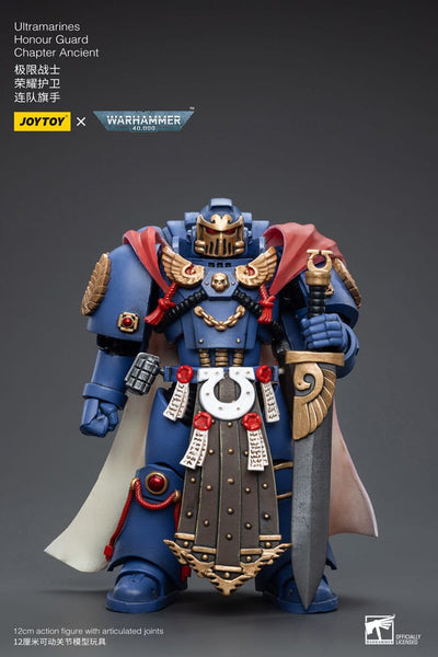 Warhammer 40k Action Figure 1/18 Ultramarines Honour Guard Chapter Ancient 12cm - Action Figures - Joy Toy (CN) - Hobby Figures UK