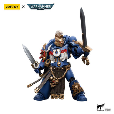Warhammer 40k Action Figure 1/18 Ultramarines Honour Guard Chapter Champion 12cm - Action Figures - Joy Toy (CN) - Hobby Figures UK