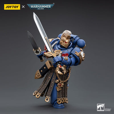 Warhammer 40k Action Figure 1/18 Ultramarines Honour Guard Chapter Champion 12cm - Action Figures - Joy Toy (CN) - Hobby Figures UK