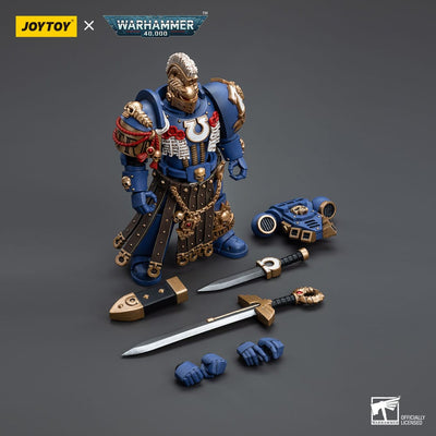 Warhammer 40k Action Figure 1/18 Ultramarines Honour Guard Chapter Champion 12cm - Action Figures - Joy Toy (CN) - Hobby Figures UK