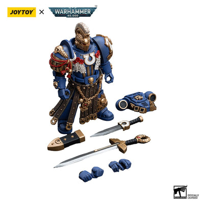 Warhammer 40k Action Figure 1/18 Ultramarines Honour Guard Chapter Champion 12cm - Action Figures - Joy Toy (CN) - Hobby Figures UK
