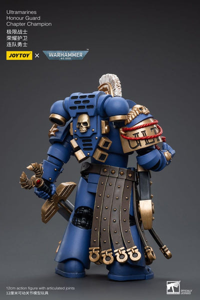 Warhammer 40k Action Figure 1/18 Ultramarines Honour Guard Chapter Champion 12cm - Action Figures - Joy Toy (CN) - Hobby Figures UK