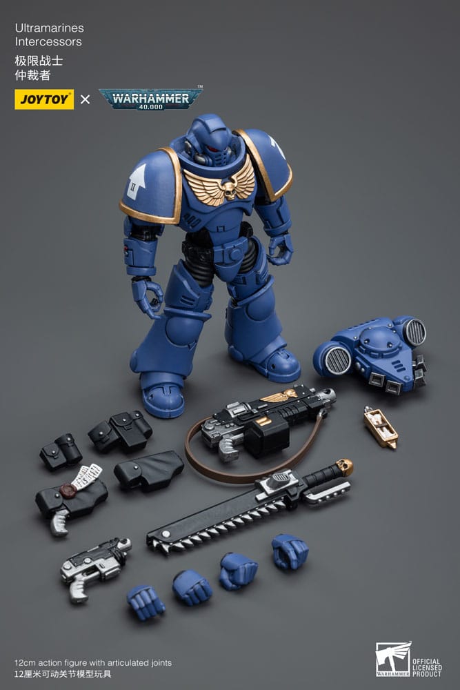 Warhammer 40K Ultramarines top Primaris Intercessor