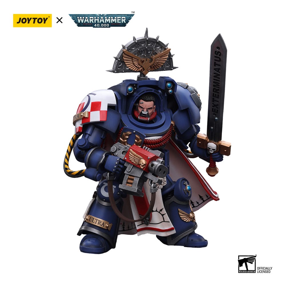 Warhammer 40k Action Figure 1/18 Ultramarines Terminator Captain 12cm - Action Figures - Joy Toy (CN) - Hobby Figures UK