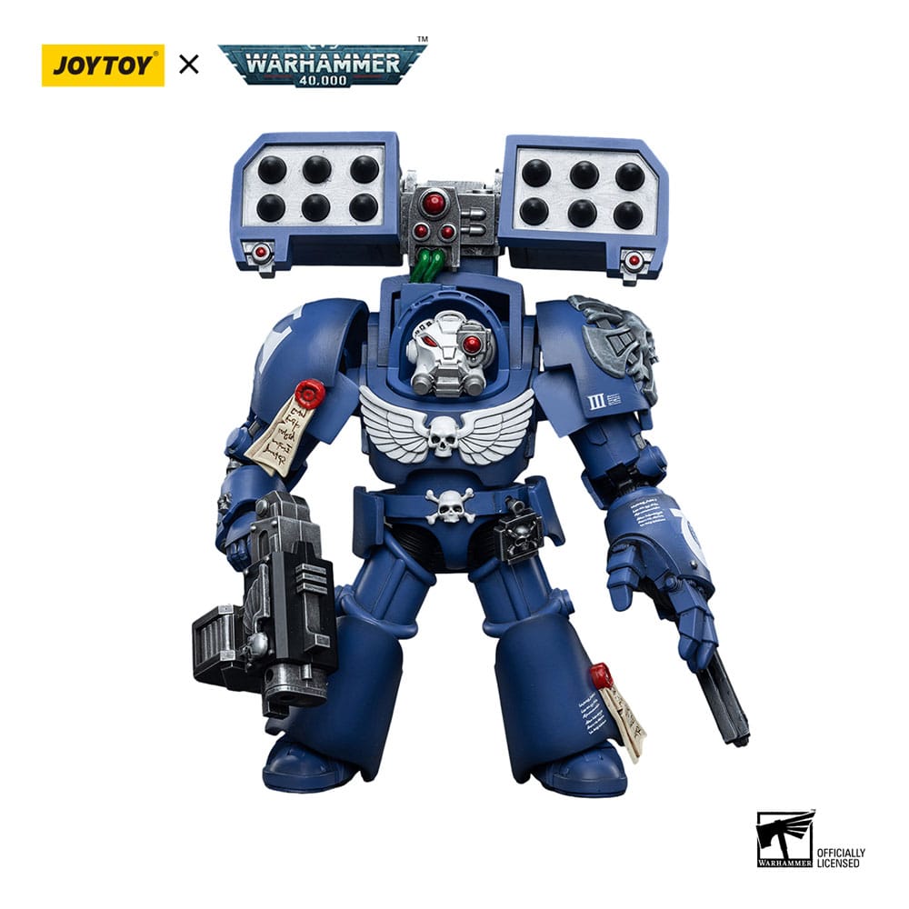 JoyToy Source 1/18 Warhammer 40K Ultramarines Captain In Terminator Armour - Store
