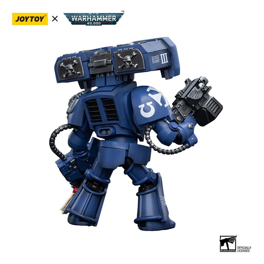 Warhammer 40k Action Figure 1/18 Ultramarines Terminators Brother Andrus 12cm - Action Figures - Joy Toy (CN) - Hobby Figures UK