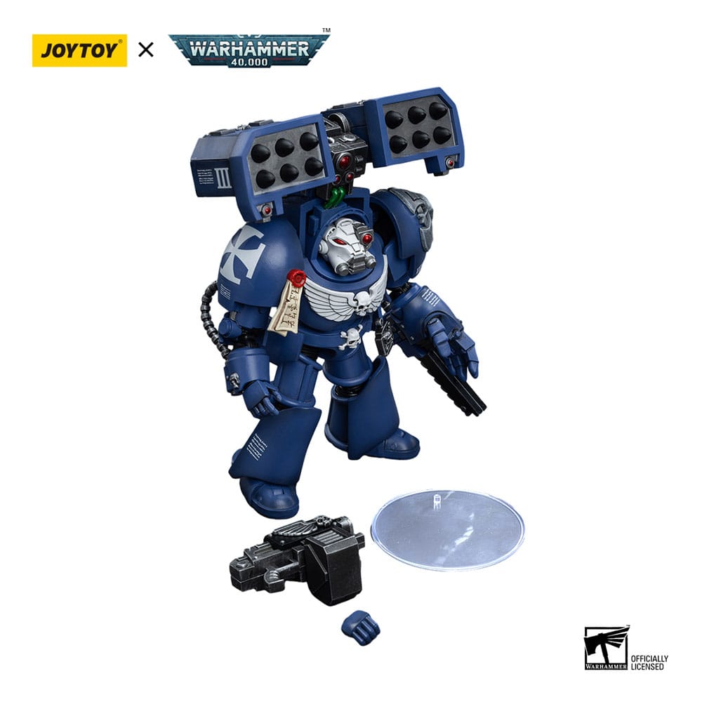 Warhammer 40k Action Figure 1/18 Ultramarines Terminators Brother Andrus 12cm - Action Figures - Joy Toy (CN) - Hobby Figures UK