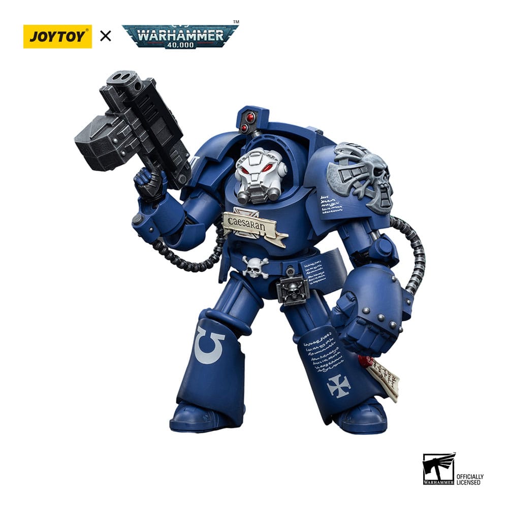 Warhammer 40k Action Figure 1/18 Ultramarines Terminators Brother Caesaran 12cm - Action Figures - Joy Toy (CN) - Hobby Figures UK