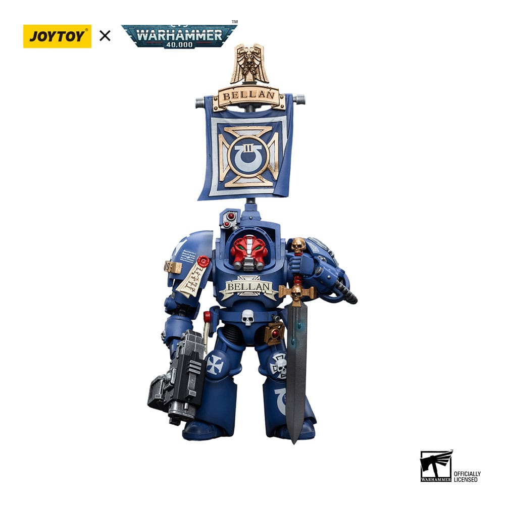 Warhammer 40k Action Figure 1/18 Ultramarines Terminators Sergeant Bellan 12cm - Action Figures - Joy Toy (CN) - Hobby Figures UK