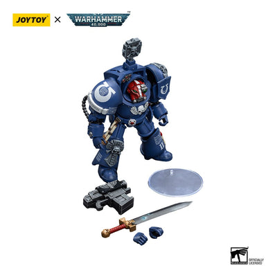 Warhammer 40k Action Figure 1/18 Ultramarines Terminators Sergeant Terconon 12cm - Action Figures - Joy Toy (CN) - Hobby Figures UK