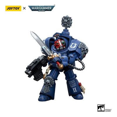 Warhammer 40k Action Figure 1/18 Ultramarines Terminators Sergeant Terconon 12cm - Action Figures - Joy Toy (CN) - Hobby Figures UK