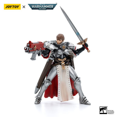 Warhammer 40k Action Figure 1/18 Adepta Sororitas Battle Sisters Order of the Argent Shroud Sister Superior Evinka 11cm - Action Figures - Joy Toy (CN) - Hobby Figures UK
