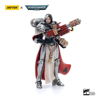 Warhammer 40k Action Figure 1/18 Adepta Sororitas Battle Sisters Order of the Argent Shroud Sister Vitas 11cm - Action Figures - Joy Toy (CN) - Hobby Figures UK