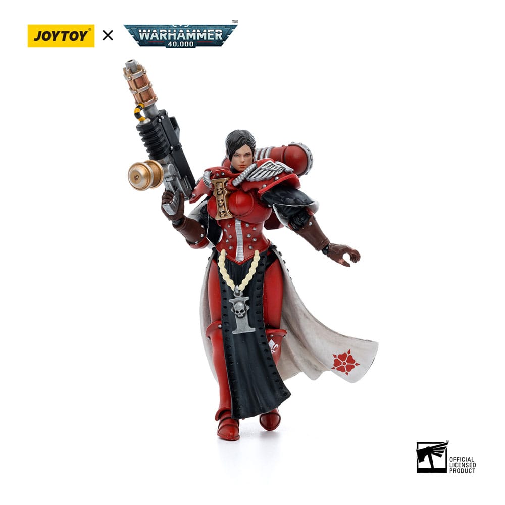Warhammer 40k Action Figure 1/18 Adepta Sororitas Battle Sisters Order of the Bloody Rose Sister Ignacia 12cm