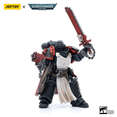 Warhammer 40k Action Figure 1/18 Black Templars Primaris Sword Brethren Harmund 12cm - Action Figures - Joy Toy (CN) - Hobby Figures UK