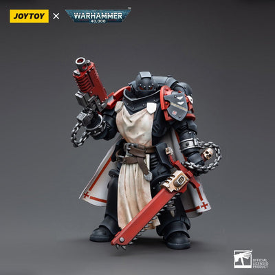Warhammer 40k Action Figure 1/18 Black Templars Primaris Sword Brethren Harmund 12cm - Action Figures - Joy Toy (CN) - Hobby Figures UK