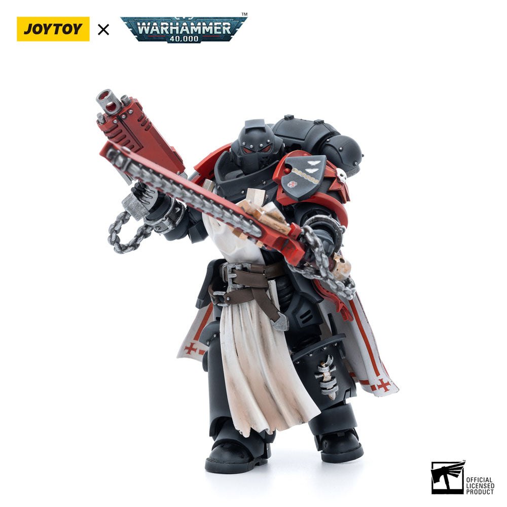 Warhammer 40k Action Figure 1/18 Black Templars Primaris Sword Brethren Harmund 12cm - Action Figures - Joy Toy (CN) - Hobby Figures UK