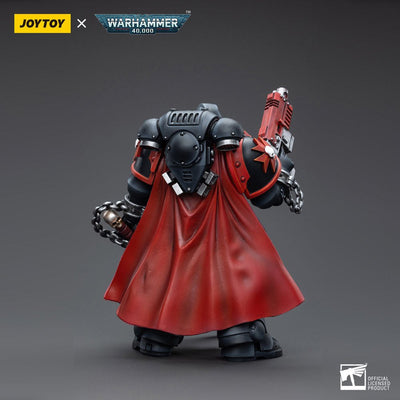 Warhammer 40k Action Figure 1/18 Black Templars Primaris Sword Brethren Harmund 12cm - Action Figures - Joy Toy (CN) - Hobby Figures UK
