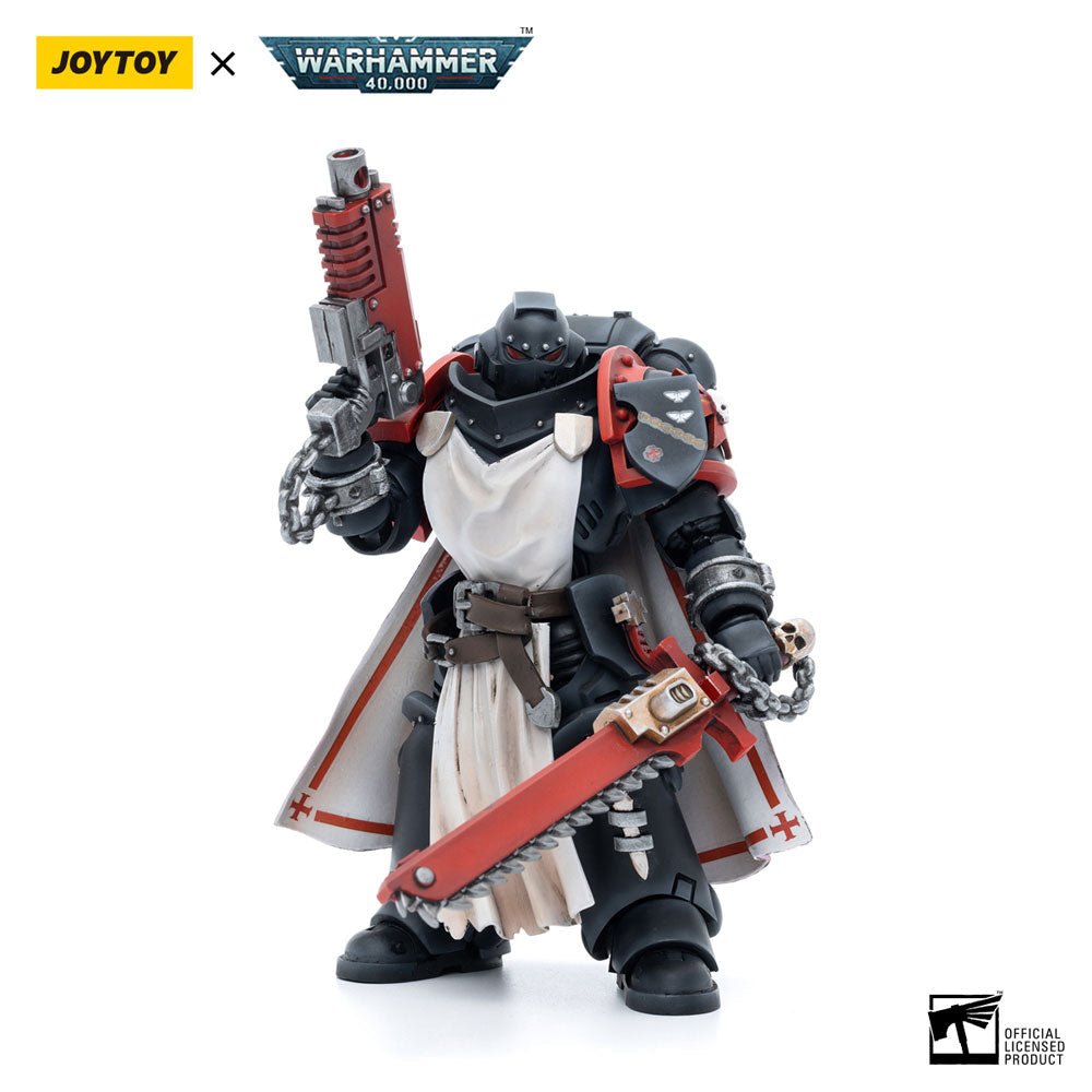Warhammer 40k Action Figure 1/18 Black Templars Primaris Sword Brethren Harmund 12cm - Action Figures - Joy Toy (CN) - Hobby Figures UK