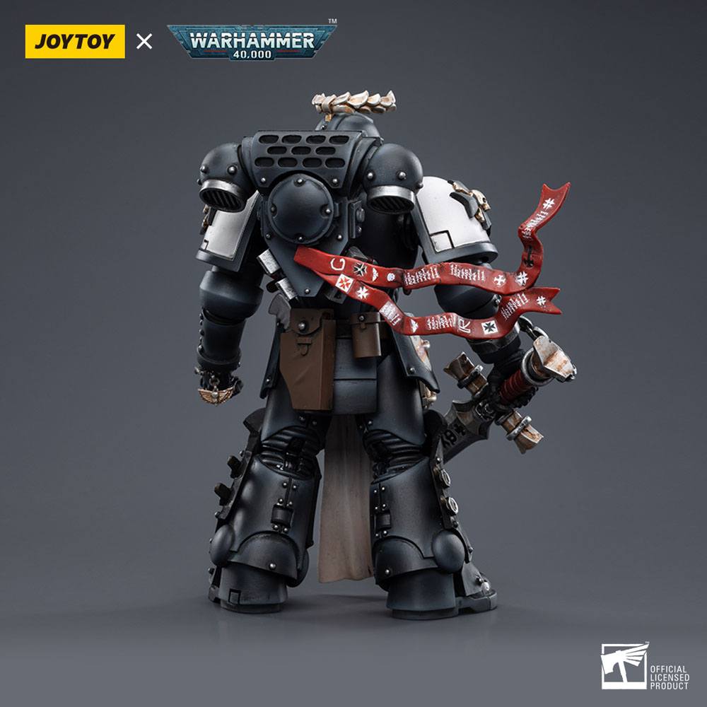 Warhammer 40k Action Figure 1/18 Black Templars The Emperors Champion Rolantus 12cm - Action Figures - Joy Toy (CN) - Hobby Figures UK