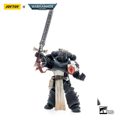 Warhammer 40k Action Figure 1/18 Black Templars The Emperors Champion Rolantus 12cm - Action Figures - Joy Toy (CN) - Hobby Figures UK