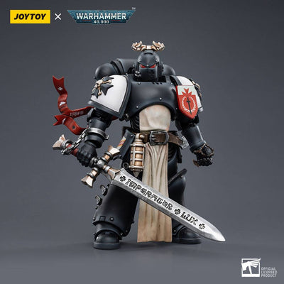 Warhammer 40k Action Figure 1/18 Black Templars The Emperors Champion Rolantus 12cm - Action Figures - Joy Toy (CN) - Hobby Figures UK