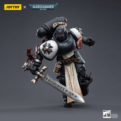 Warhammer 40k Action Figure 1/18 Black Templars The Emperors Champion Rolantus 12cm - Action Figures - Joy Toy (CN) - Hobby Figures UK