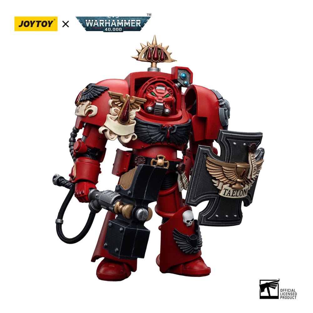 Warhammer 40k Action Figure 1/18 Blood Angels Assault Terminators Brother Taelon 12cm