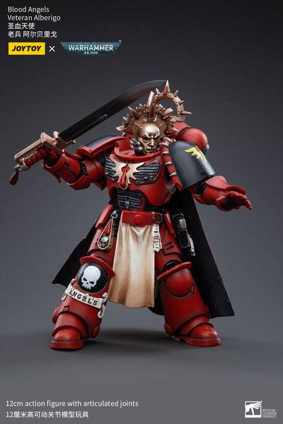 Warhammer 40k Action Figure 1/18 Blood Angels Veteran Alberigo 12cm - Action Figures - Joy Toy (CN) - Hobby Figures UK