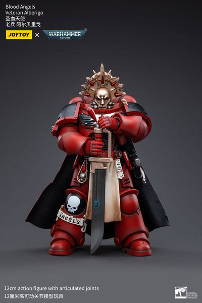 Warhammer 40k Action Figure 1/18 Blood Angels Veteran Alberigo 12cm - Action Figures - Joy Toy (CN) - Hobby Figures UK