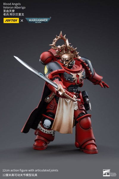 Warhammer 40k Action Figure 1/18 Blood Angels Veteran Alberigo 12cm - Action Figures - Joy Toy (CN) - Hobby Figures UK