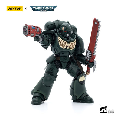 Warhammer 40k Action Figure 1/18 Dark Angels Intercessors Sergeant Caslan 12cm - Action Figures - Joy Toy (CN) - Hobby Figures UK