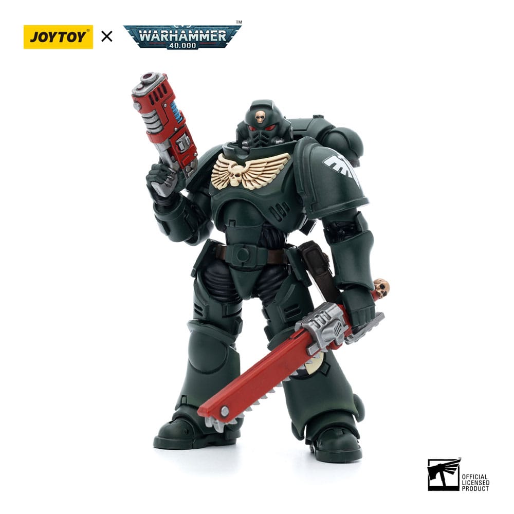 Warhammer 40k Action Figure 1/18 Dark Angels Intercessors Sergeant Caslan 12cm