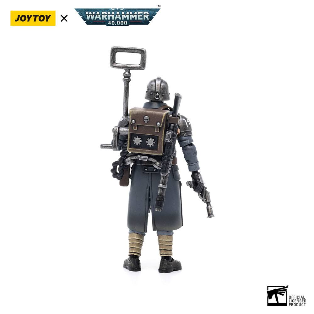Warhammer 40k Action Figure 1/18 Death Korps of Krieg Veteran Squad Guardsman Communications Specialist 10cm - Action Figures - Joy Toy (CN) - Hobby Figures UK