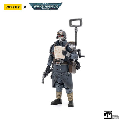 Warhammer 40k Action Figure 1/18 Death Korps of Krieg Veteran Squad Guardsman Communications Specialist 10cm - Action Figures - Joy Toy (CN) - Hobby Figures UK