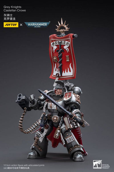 Warhammer 40k Action Figure 1/18 Grey Knights Castellan Crowe 12cm - Action Figures - Joy Toy (CN) - Hobby Figures UK