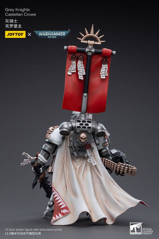 Warhammer 40k Action Figure 1/18 Grey Knights Castellan Crowe 12cm - Action Figures - Joy Toy (CN) - Hobby Figures UK