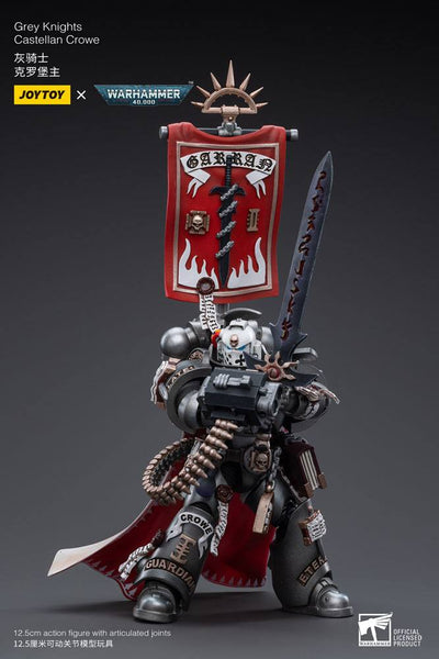 Warhammer 40k Action Figure 1/18 Grey Knights Castellan Crowe 12cm - Action Figures - Joy Toy (CN) - Hobby Figures UK