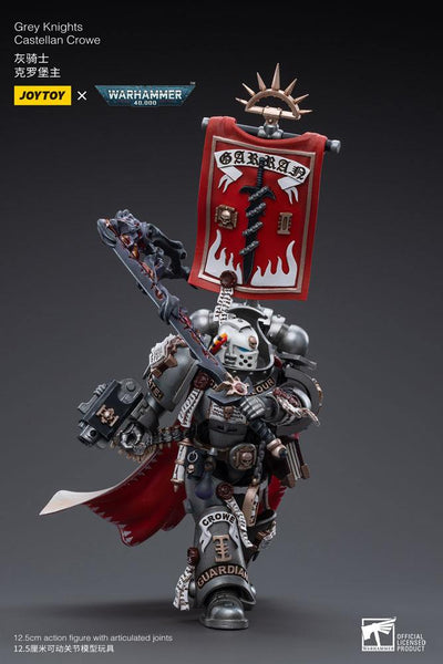 Warhammer 40k Action Figure 1/18 Grey Knights Castellan Crowe 12cm - Action Figures - Joy Toy (CN) - Hobby Figures UK